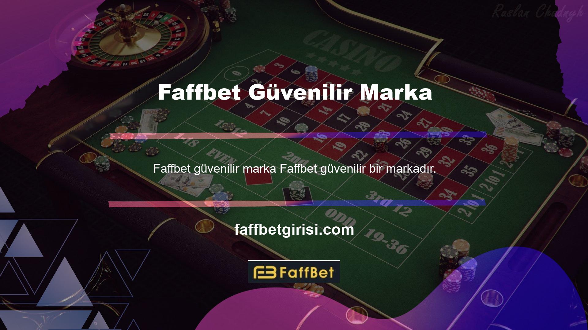 Faffbet Login Casino'ya ek olarak, Faffbet Live Casino seçenekleri hemen oyununuza odaklanmak için çeşitli seçenekler sunar